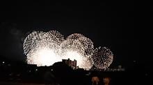 琵琶湖の花火