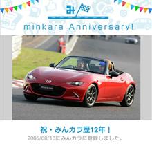 祝・みんカラ歴12年！