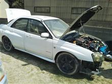 キャスバルさんの車を引き取りに行きました～。
