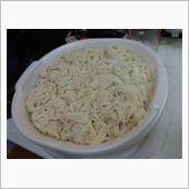 そ～めん、仕込み完了です。