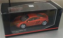 1/43ミニチャンプスのマクラーレンMP4-12Cです♪ 1/43ミニチャンプスのマクラーレンMP4-12Cです♪