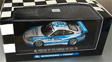 レアな1/43ミニチャンプスのポルシェ911GT3 Carrera Cup 2005です♪ レアな1/43ミニチャンプスのポルシェ911GT3 Carrera Cup 2005です♪
