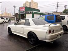 クルーズ ＢＮＲ３２ ブレーキ系点検入庫！