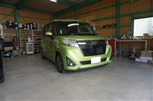 トヨタ　ルーミーのスピーカー交換