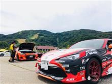 全日本ジムカーナRd8はスキー場