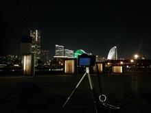 実験中