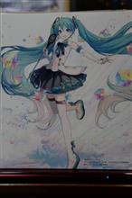 先週からマジカルミライ2017バージョンの初音ミクちゃん自宅自室に来ています♥