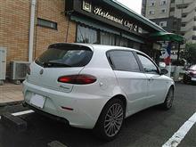 イタリア車でフランス料理を食べに行った