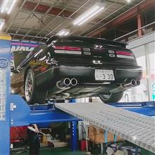 パワステオイル、ダダ漏れ~(泣) パワステオイル、ダダ漏れ~(泣)