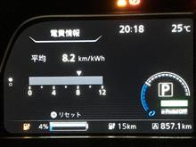 8月電費とNissan EVアプリ 8月電費とNissan EVアプリ