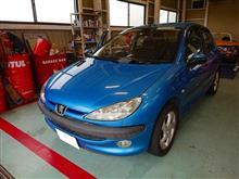 プジョー206納車に立ち会う プジョー206納車に立ち会う