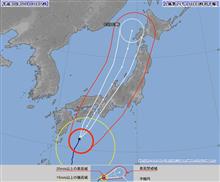 迫る 台風２１号 20180904
