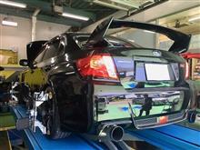 インプレッサWRX STI、足回りをリフレッシュ！