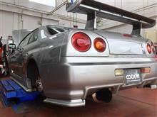 34GT-R、bembo 6POTキャリパー＆RECAROバケットシート取付け！
