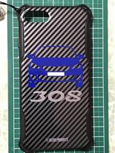 308のiPhoneカバーを作ってみた