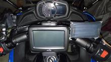レーダー用マウント手直し (Ninja650)