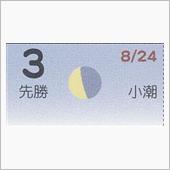 月暦　１０月３日（水）