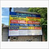 コイン駐車場と最低地上高