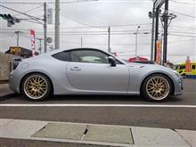 86 ZN6に、ダウンサスからの車高調！