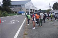 今日は市内一周駅伝大会