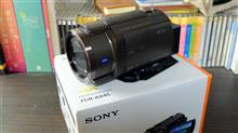【開封の儀】 SONY FDR-AX45 新しい車載動画用のカメラです 【開封の儀】 SONY FDR-AX45 新しい車載動画用のカメラです
