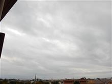 １０月１１日　また雲が広がった木曜日、おはよ～♪