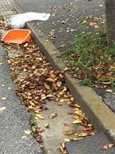 町会の道路清掃
