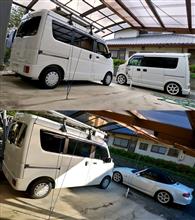 2台まとめて洗車! 2台まとめて洗車!