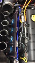 4連スロットル、IACV取り付けでドッキリ！