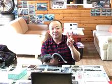 クルーズ 朝イチ 逆光仮面のオジサンがガガガ～！