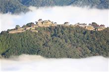 2018.10.21　立雲峡から望む天空の城『竹田城跡』