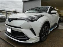 トヨタ　C-HRにソニックプラスの取付です。