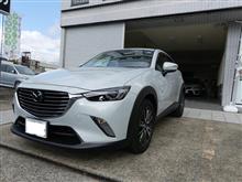 マツダ　CX-3にソニックプラスの取付です。