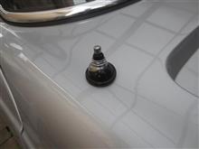 W113 ヒルシュマンオートアンテナとクーラーのドレン共有化 W113 ヒルシュマンオートアンテナとクーラーのドレン共有化