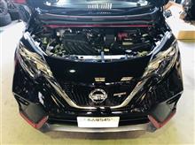 E12 NOTE NISMO S 『JOKER RSⅡ』ピロアッパー仕様の取付作業(^^♪ E12 NOTE NISMO S 『JOKER RSⅡ』ピロアッパー仕様の取付作業(^^♪