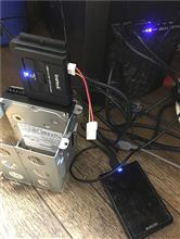 カーナビのハードディスクをバックアップ