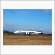 高松空港にて787が2機