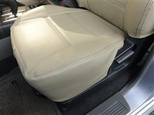 パジェロ本革シートカバー　お手伝い完了の巻！