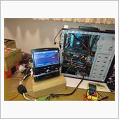 お部屋でナビ作業を
