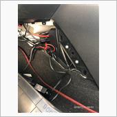 フロントのUSB電源がスッキリ