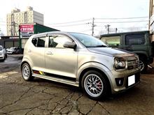 クルーズ 朝イチ アルトワークス４ＷＤにＢＢＳ ＲＧ－Ｆ！