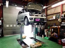 クルーズ アルト４ＷＤ/５ＭＴ ロイヤルパープルで全オイル交換！