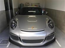GT3RS　プロテクションフィルム貼り付け