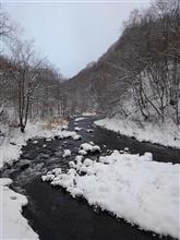 12月8日 氷点下、川辺で車中泊 12月8日 氷点下、川辺で車中泊