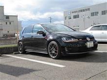 冬の準備完了..ゴルフⅦ GTI　アドヴァンティー＋X-ICE3+　225/45R17