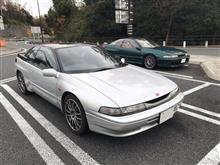 大阪へ、SVX２台で点検整備に行ってきました