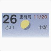 月暦　１２月２６日（水）