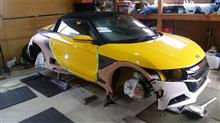 S660 オーバーフェンダー製作日記５