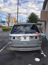刷毛塗り全塗装の準備