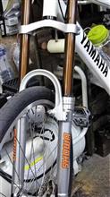 SHOWA（ショーワ）製　1998年 MTB用 ダブルクラウンフォーク オーバーホール 